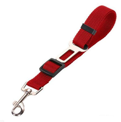 Pet Car Seat Belt & Leash – Safe and Adjustable Restraint for Dogs