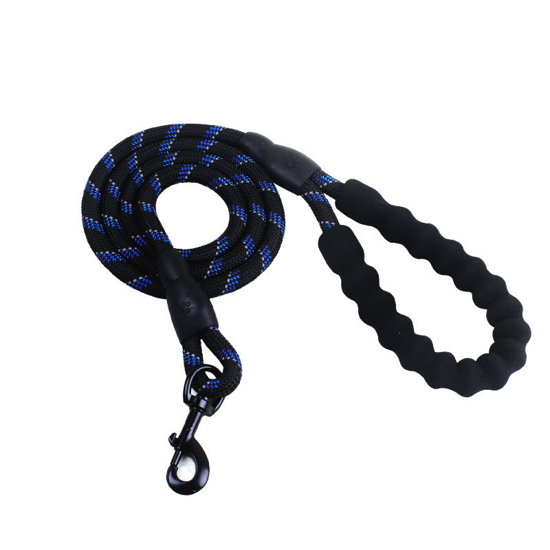 Reflective Nylon Dog Leash – Durable Rope for Small, Medium & Large Dogs