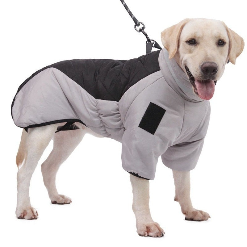 Waterproof Winter Dog Coat – Warm Thicken Vest for Medium & Large Dogs