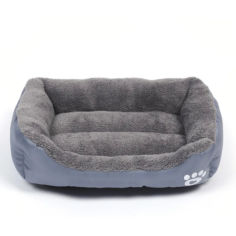 Plush Washable Large Style Dog Bed-Supportive Cushion. For Medium to Large Dogs Pet Supplies