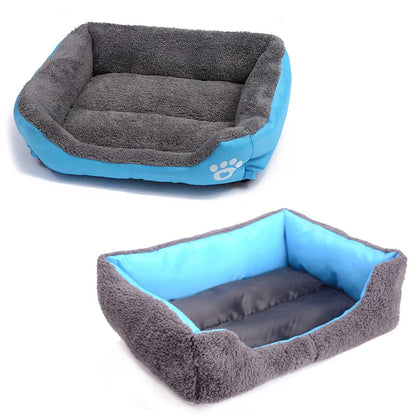 Plush Washable Large Style Dog Bed-Supportive Cushion. For Medium to Large Dogs Pet Supplies