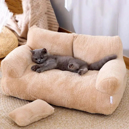 Luxury Dog/Cat Sofa Bed Comfort and Luxury for Pets Gift for Pet Owner Dog Lover Kitty Mom