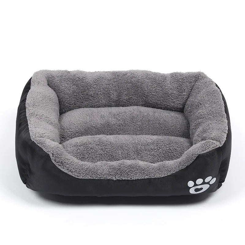 Plush Washable Large Style Dog Bed-Supportive Cushion. For Medium to Large Dogs Pet Supplies