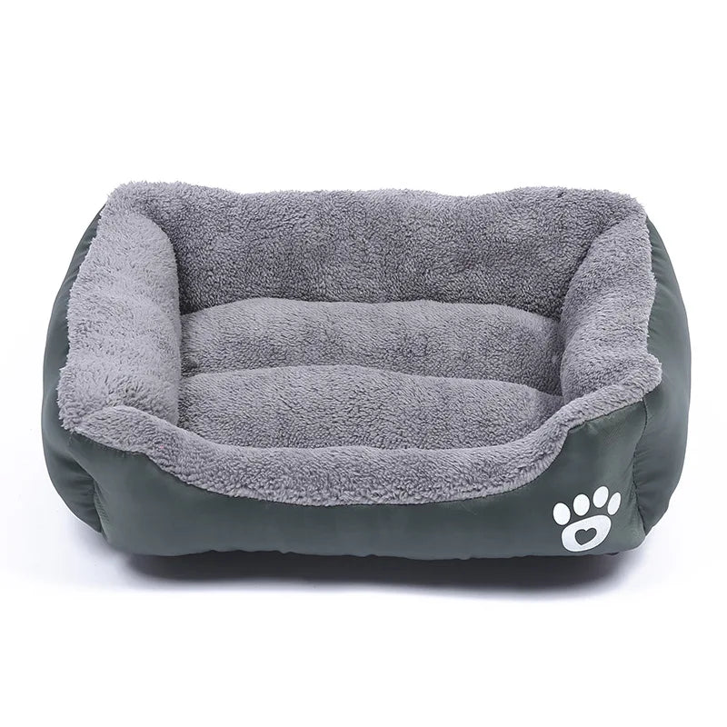 Plush Washable Large Style Dog Bed-Supportive Cushion. For Medium to Large Dogs Pet Supplies