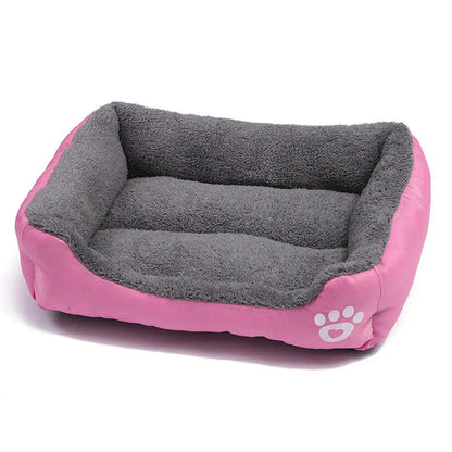 Plush Washable Large Style Dog Bed-Supportive Cushion. For Medium to Large Dogs Pet Supplies