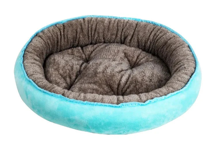 Circular Winter Warm Pet Nest – Soft, Comfortable Cat & Dog Bed for Deep Sleep | All-Season Cozy Pet Supplies