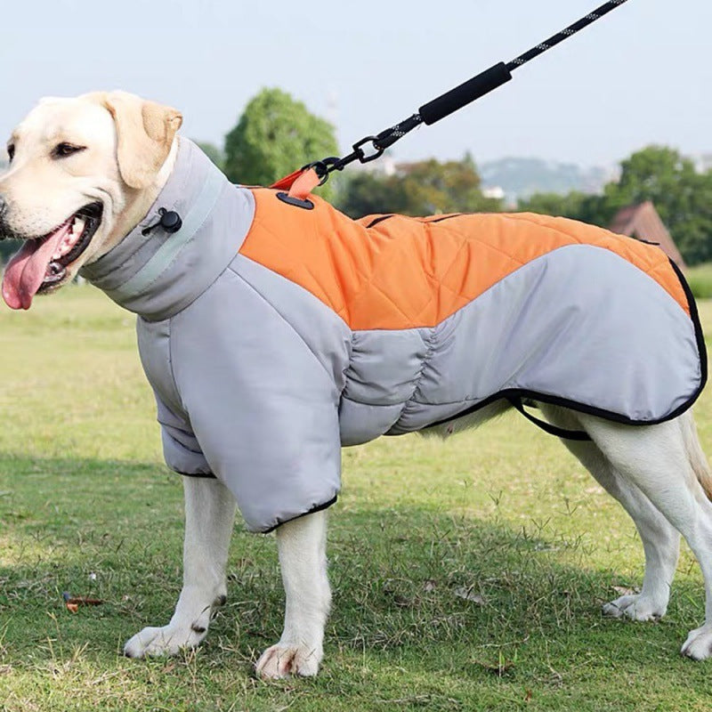 Waterproof Winter Dog Coat – Warm Thicken Vest for Medium & Large Dogs