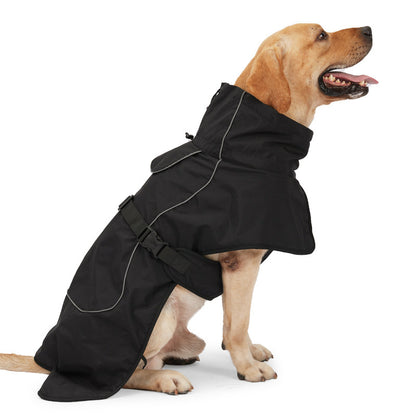 Waterproof Winter Dog Clothing – Warm Snowproof Jacket for Medium & Large Dogs