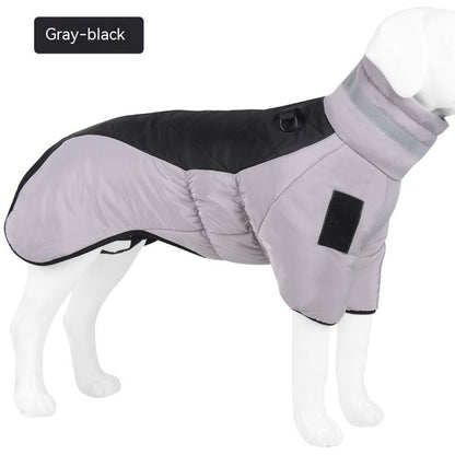 Waterproof Winter Dog Coat – Warm Thicken Vest for Medium & Large Dogs